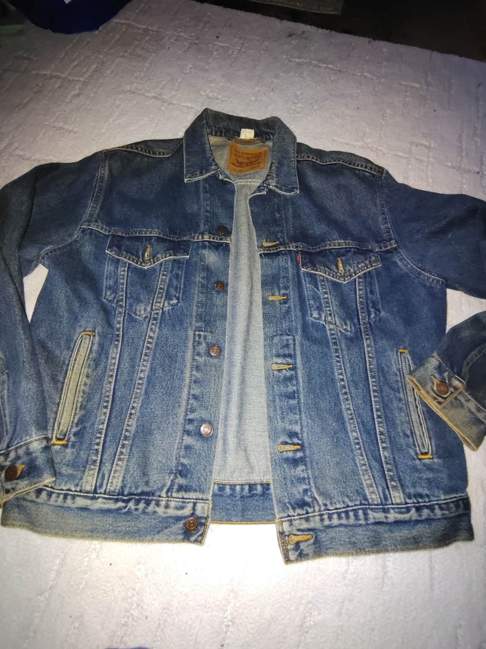 Levi's Blue Denim Trucker Jacket
